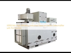 5000CMH High Efficiency Industrial Desiccant Rotor Dehumidifier dengan Kontrol PLC