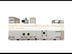 Roda Pengering Udara Desikan Udara Segar Sepenuhnya dengan Udara Pasok T≤20C, RH≤20%