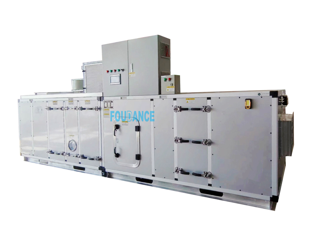4000m3/h Supply Airflow Proflute/Coobase Desiccant Rotor Farmasi Dehumidifier