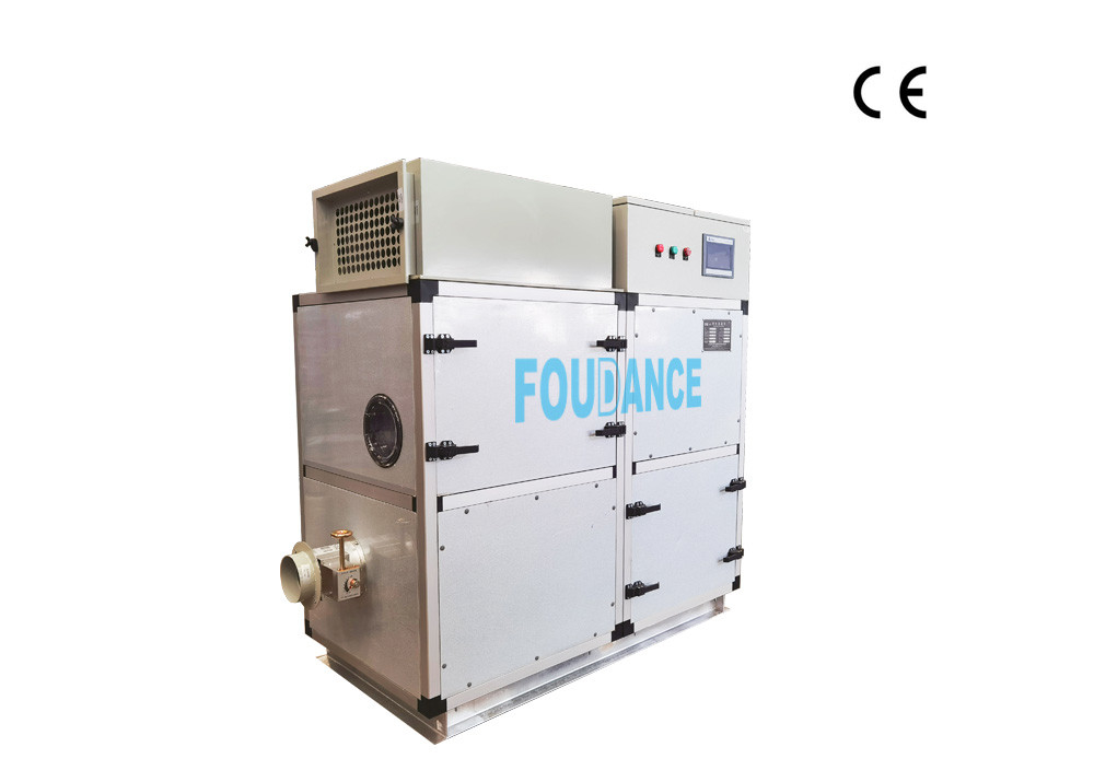2000CMH Industri Kapasitas Tinggi Silica Gel Desiccant Dehumidifier
