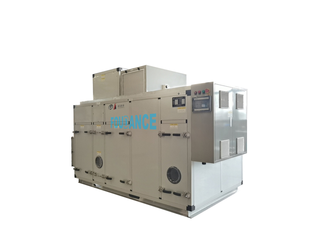 8000m3/h PLC Control Desiccant Dehumidifier untuk Industri Makanan