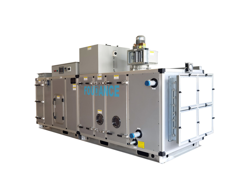 5000m3/h HVAC Desiccant Dehumidifier Sistem Kontrol HMI PLC Otomatis untuk Pengendalian Kelembaban Industri