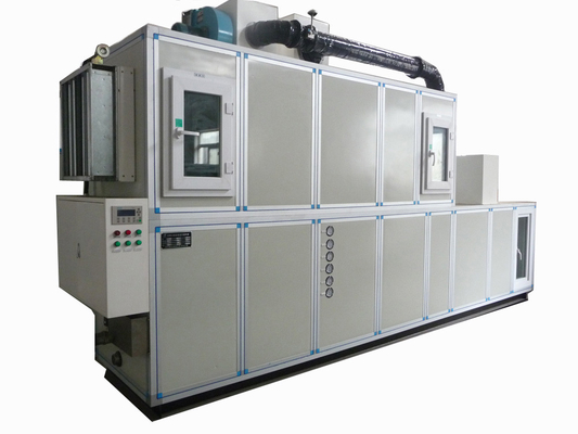 Dehumidifier Udara Industri Rendah Kelembaban Desain Roda Ganda 2200 m³ / jam